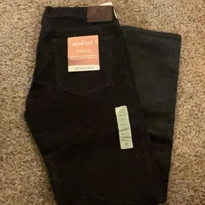 🔥 LEVI’S Dockers Gray Jean Cut Corduroy  34W 34L NWT $70